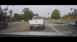Driver Drove off Parking Lot into Ditch
