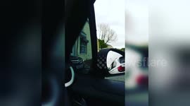 Newsflare Edit - Exclusive car ride on sunny spring day at Burnley
