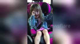 Toddler throws epic tantrum because there's a 'hair on her arm'