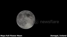 Mays Full Flower Moon Donegal Ireland