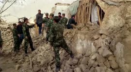 Aftermath of earthquake in northwest China