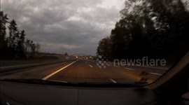 Collision with bird