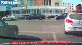 dashcam - accident Bucharest 09.11.2015