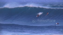 surfing barrel