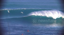 big wave surfing