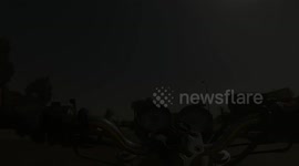 Motorcycle crash in Egypt