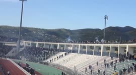 Clashes break out (-2) before Greek Cup final at Volos between PAOK and AEK
