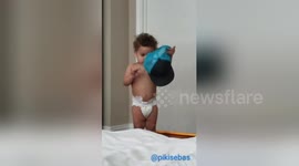 Newsflare Edit - Sebastian showing his dancing skills