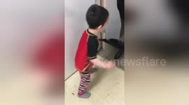 Newsflare Edit - Brother saves baby