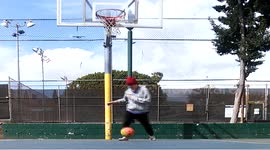 BASKETBALL SOCCER TRICK SHOT