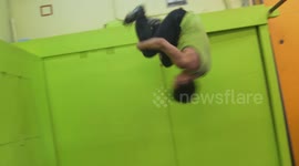 Parkour fail