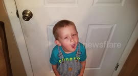 Uncoordinated toddler