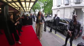 Alesha Dixon and Lupita Nyong'o arrive at 'Can't Stop, Won't Stop: A Bad Boy Story' screening