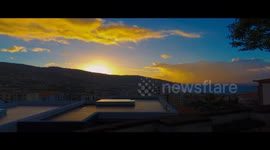 Stunning sunrise time-lapse over Madeira