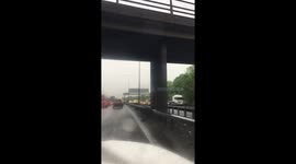 Multi vehicle crash M11