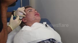Rodrigo Alves gets 'Dracula treatment' by Dr Deniz