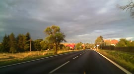 Crazy driver from Czech republic