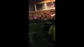 Concert-goers evacuate Manchester Arena after terror attack