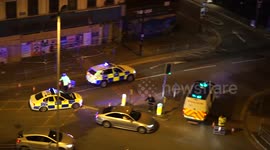 Emergency services respond to Manchester explosion