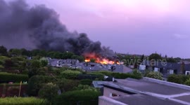Fire at Royal Victoria Hospital, Edinburgh 22/05/17