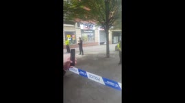 Visitors evacuated by armed police out of Manchester's Arndale shopping center