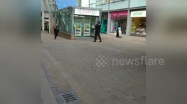 Newsflare Edit - Chaos on Market Street Manchester (23/5/17)