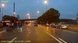 Car Wrecks, Idiots And Near Misses In Belgium