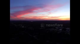 Amazing Sunset ABOVE THE CLOUDS!!!!!