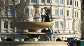 St Patrick's Day celebrations in Trafalgar Square