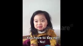Korean girl gets life lesson from mom