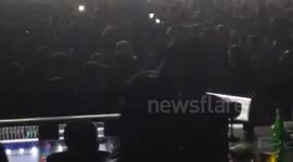 Rihanna spotted at Drake concert