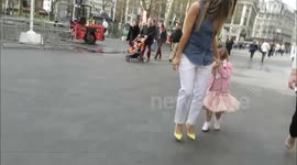 Luisa Zissman Forgets where her Camera Shy Daughter is at the Rio 2 UK gala screening