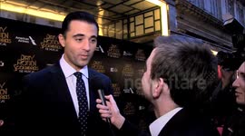 Darius at the opening night of Dirty Rotten Scoundrels