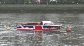 The 160th University Boat Race 2014 - Union Jack Boat