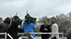 The 160th University Boat Race, UK - Clare Balding and Jon Culshaw