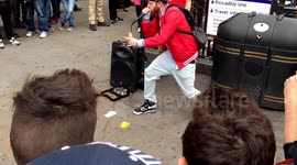 Incredible Human Beat Box on Leicester Square