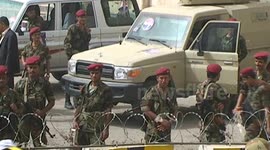 Demonstrations demanding the trial of former Yemeni President