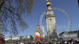 London Marathon 2014 - Opposite London Eye 2