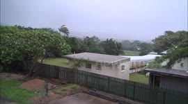 Tropical Cyclone Ita Raw sample footage HD