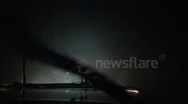 Tropical Cyclone Ita - White Out conditions