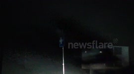 Tropical Cyclone Ita - night time winds