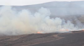 Controlled Burn On Glenshane Pass