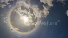 Solar Halo over Central Florida