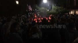 Fire at Uconn in Celebration of Basketball Championship