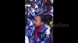 Students get emotional when listing to speech