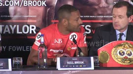 Brook and Spence exchange final words
