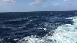 Looking at the Ocean while Cruising