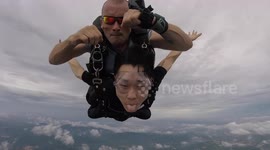 skydiving boxing
