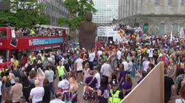 Birmingham Pride holds minute's silence for Manchester
