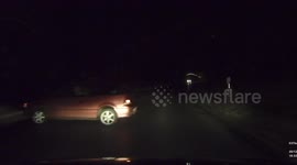 Turn around in the middle of the Road